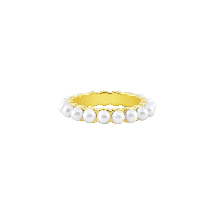Pearl Ring of Refinement - Amaris-Gold-5-The Livary