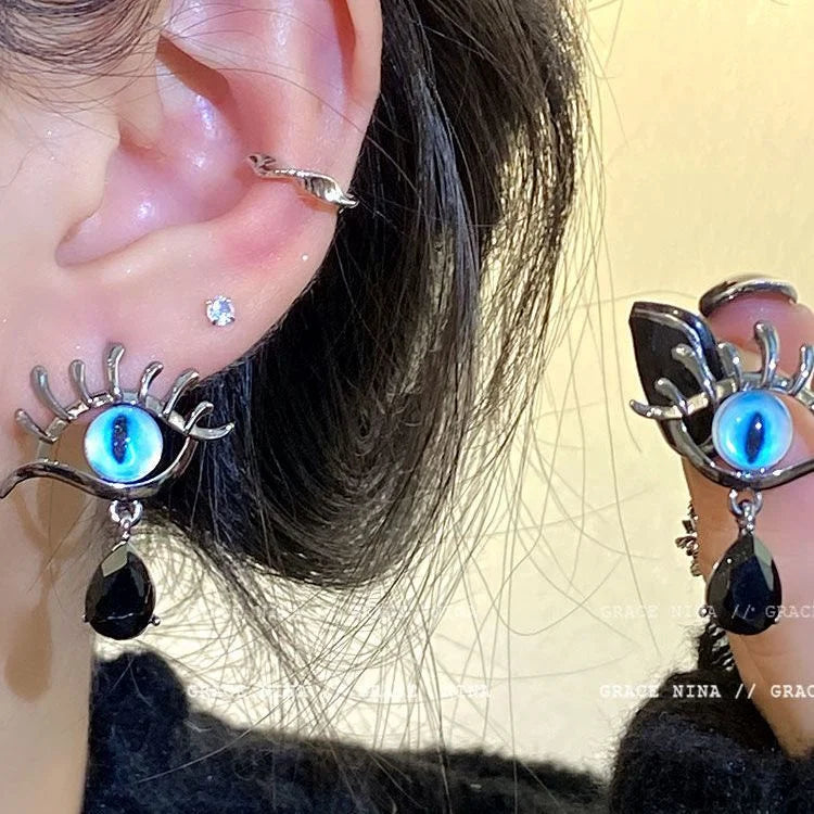 Evil Eye Earrings - Yara-The Livary