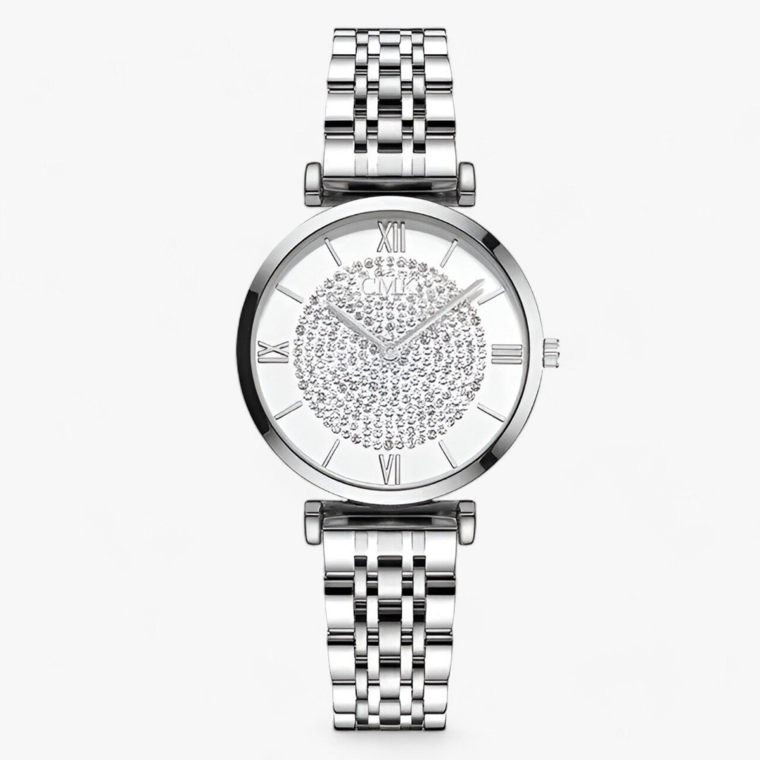 Ladies Luxury Watch - Seraphine-Silver-The Livary