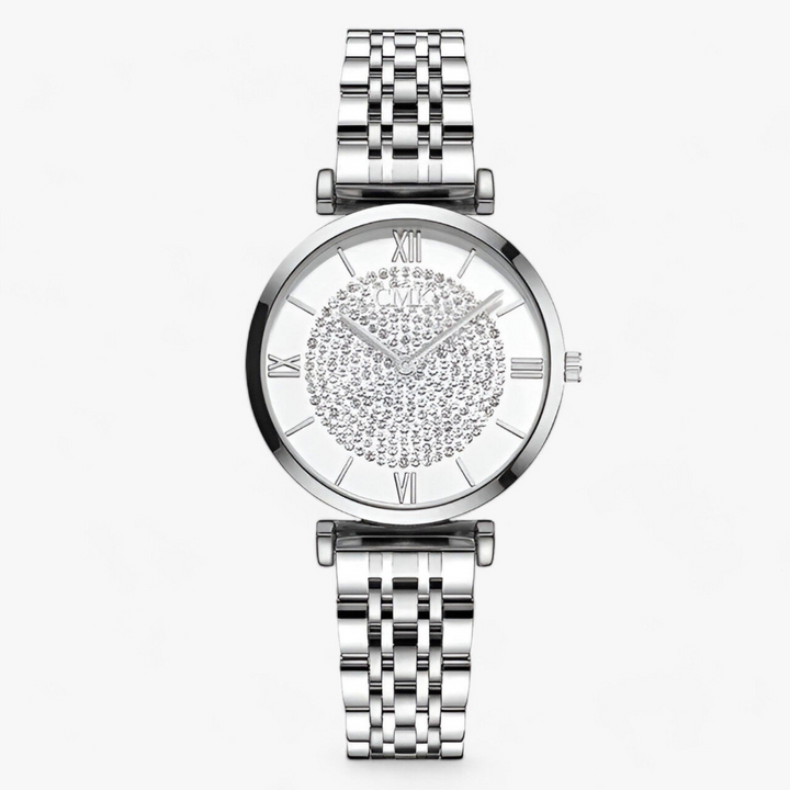 Ladies Luxury Watch - Seraphine-Silver-The Livary