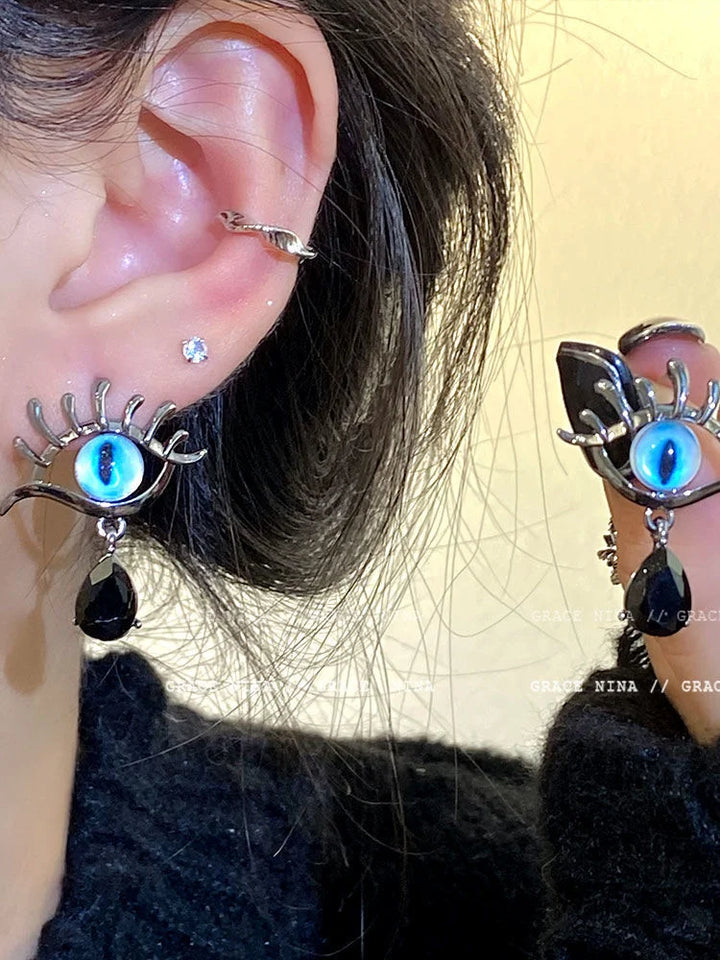 Evil Eye Earrings - Yara-The Livary