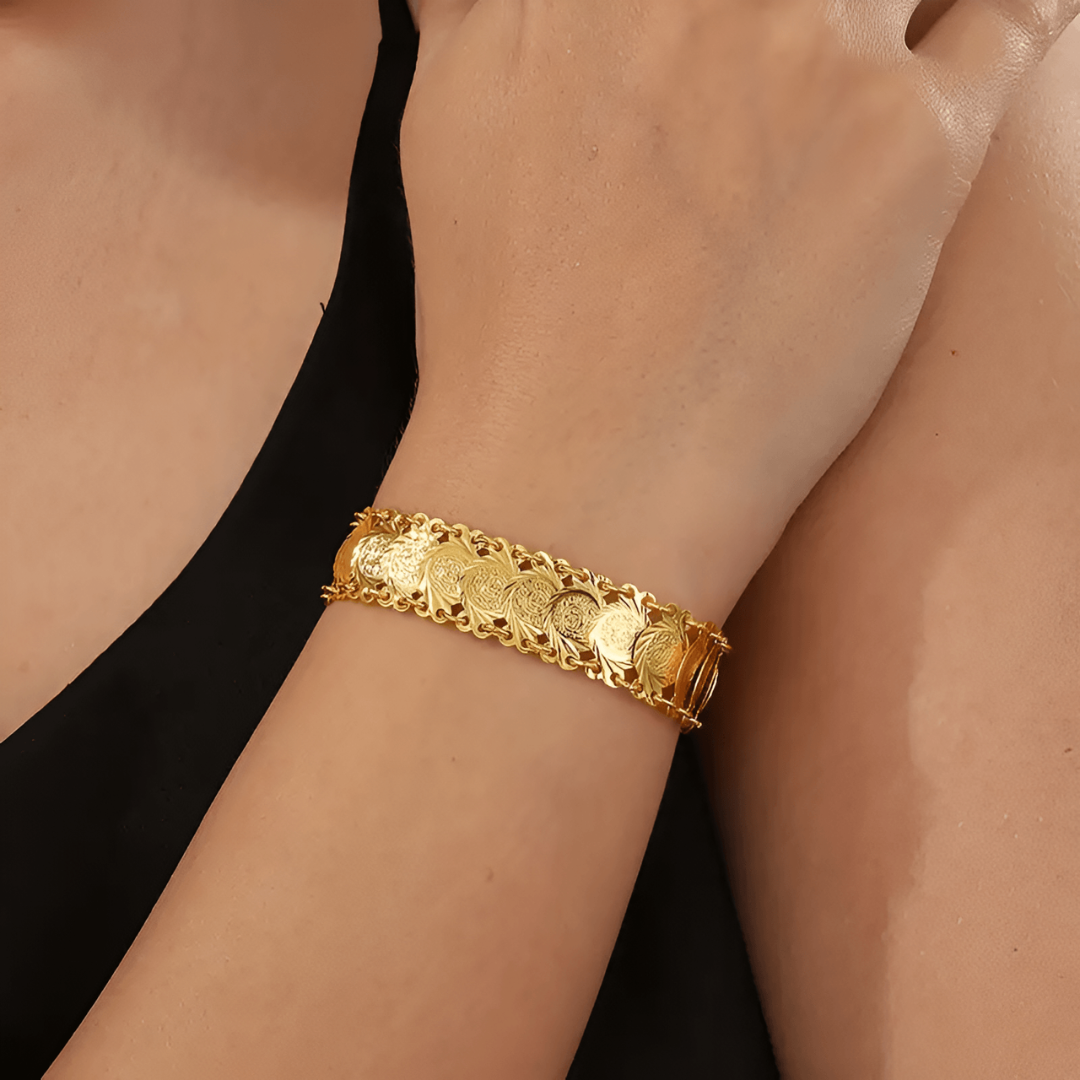 Golden Heavenly Bracelet for Women - Aurielle-The Livary