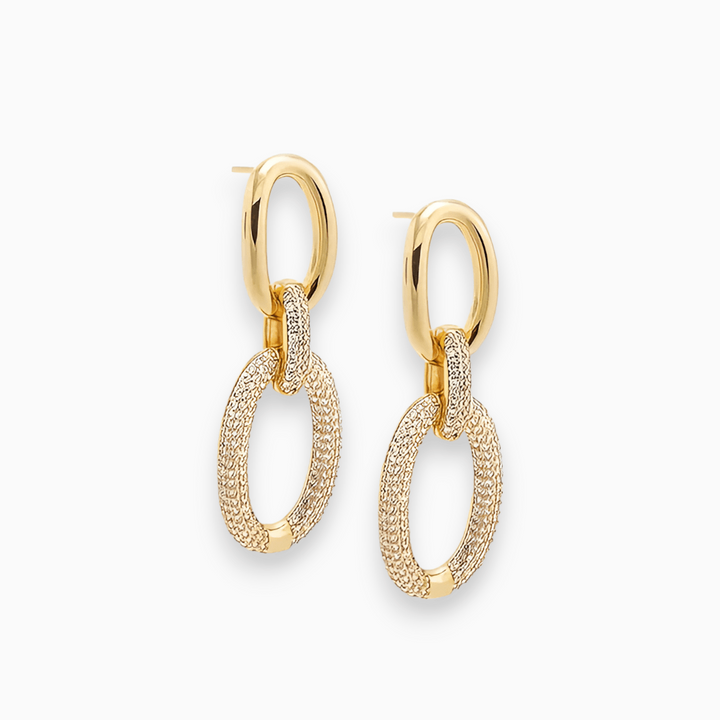 Luxury Sparkling Earrings - Aurora-Gold-The Livary