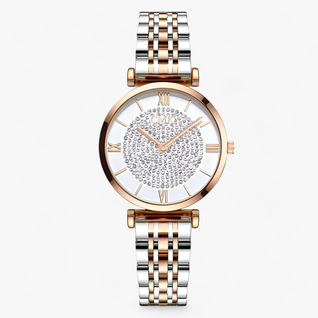 Ladies Luxury Watch - Seraphine-Gold-The Livary