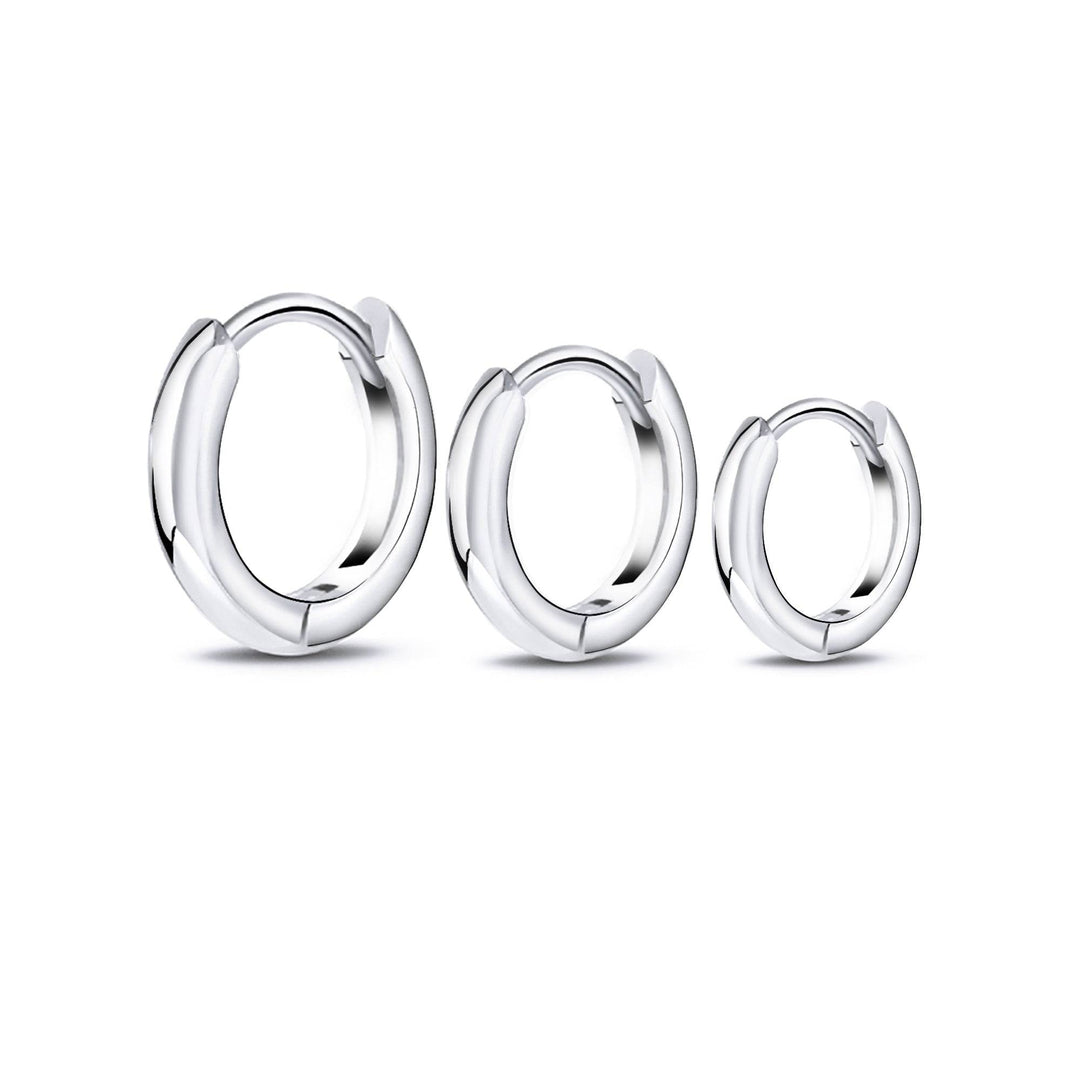 3-Ring Earring Set - Triella-Silver-The Livary