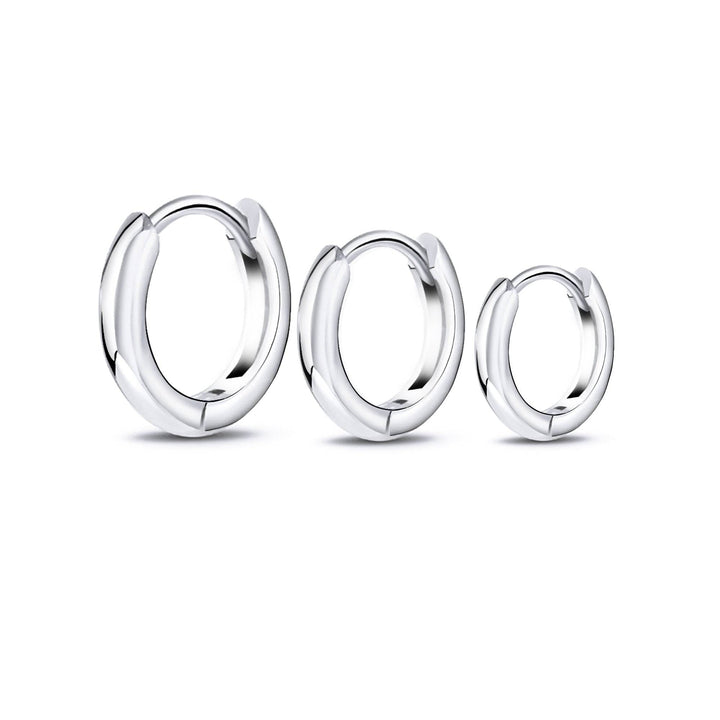 3-Ring Earring Set - Triella-Silver-The Livary