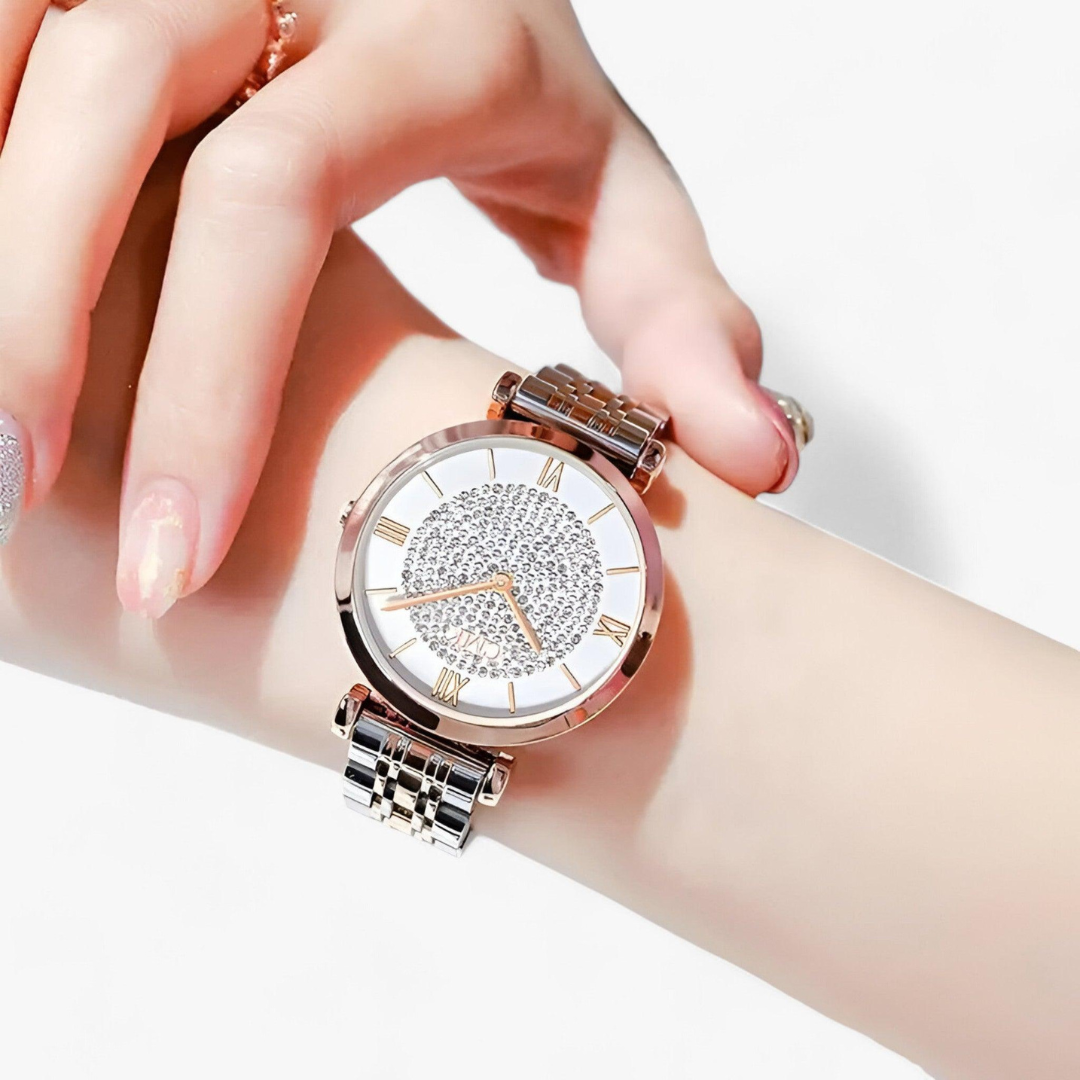 Ladies Luxury Watch - Seraphine-Silver-The Livary