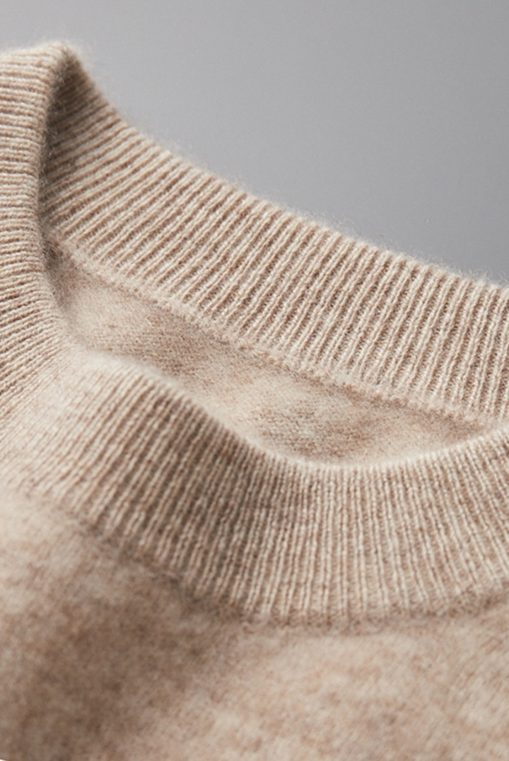 Light Brown Cashmere Merino Wool Set – Alessio-S-The Livary