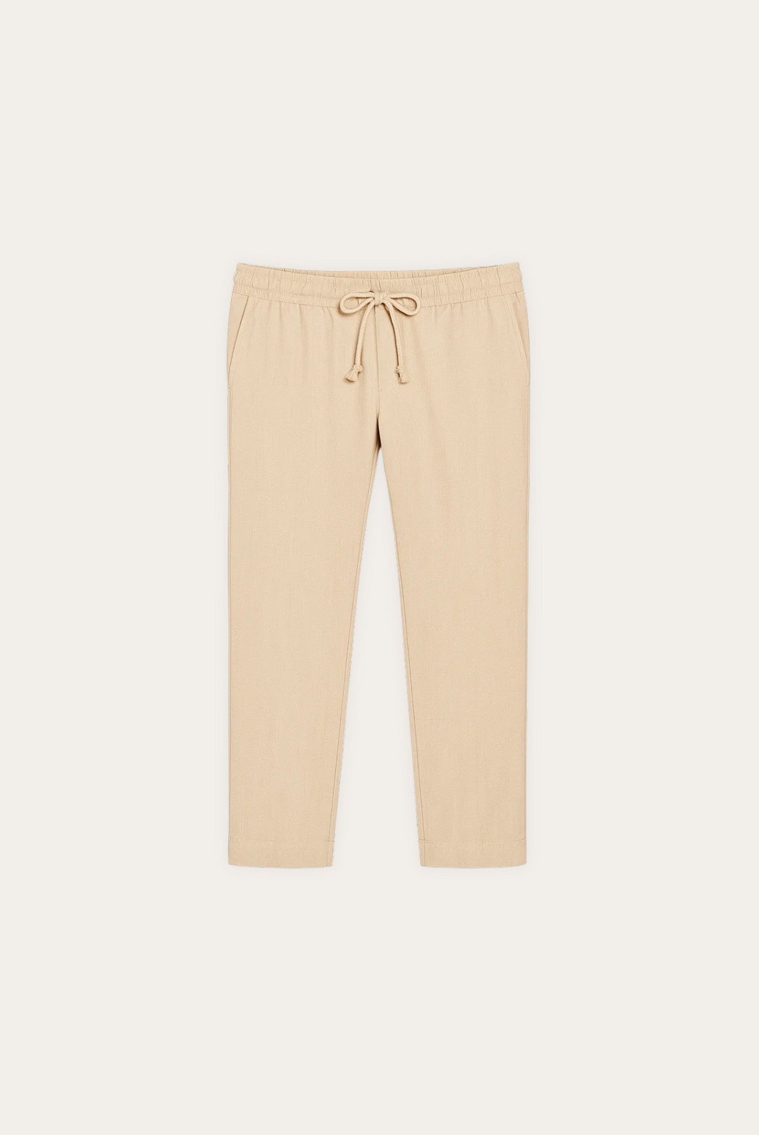 Stylish men’s linen trousers with a modern cut – Matteo-XS-The Livary