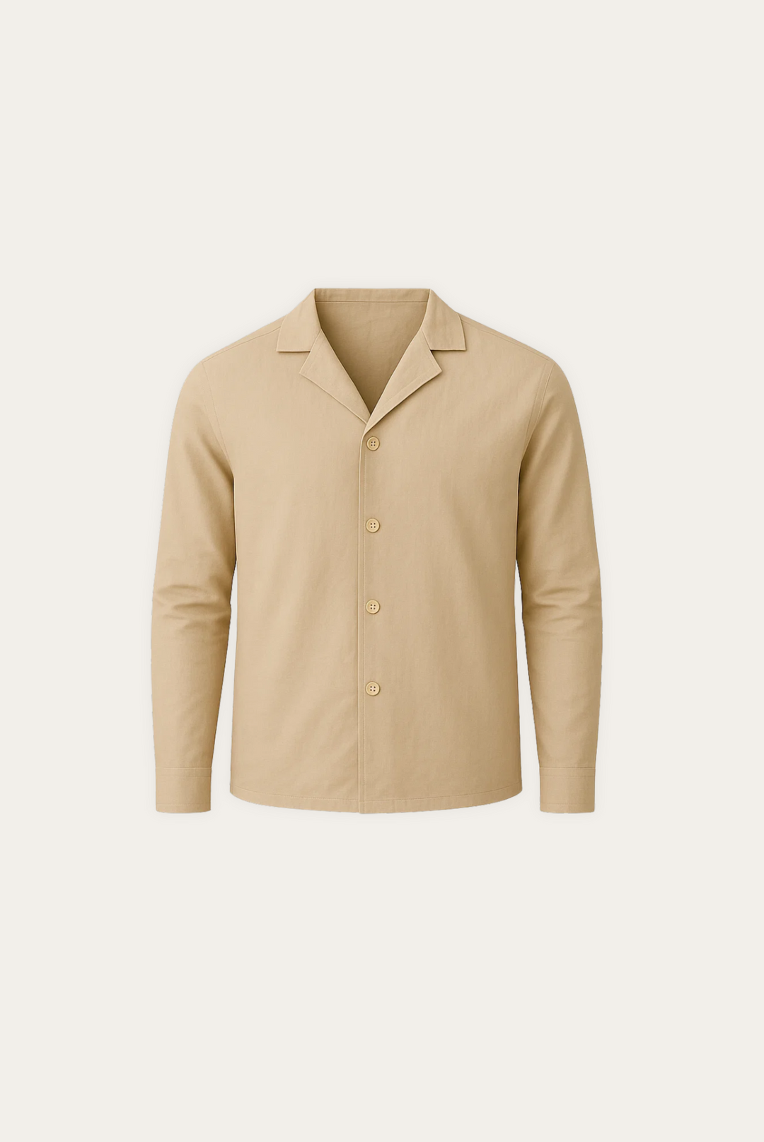 Stylish linen shirt with concealed button placket for men – Matteo-XS-The Livary