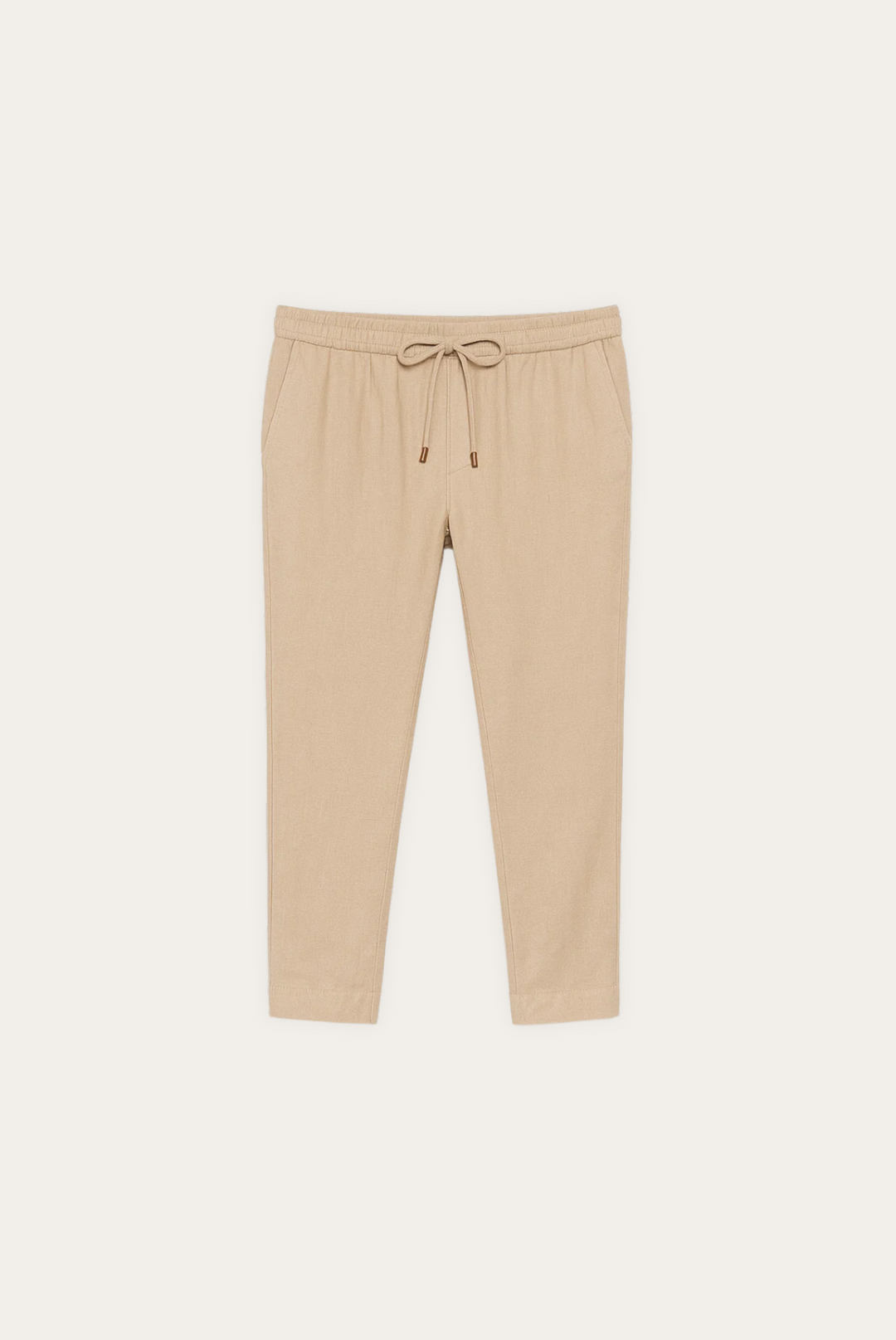 Light & Stylish Linen Trousers with a Slim Fit for Men - Fabio-XS-The Livary