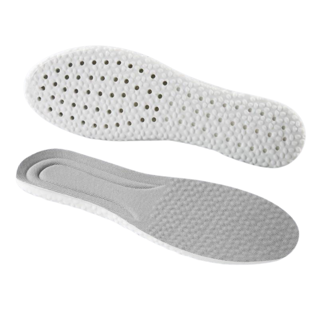Orthopedic Memory Foam Insoles - FootEase-Grey-3-3.5-The Livary