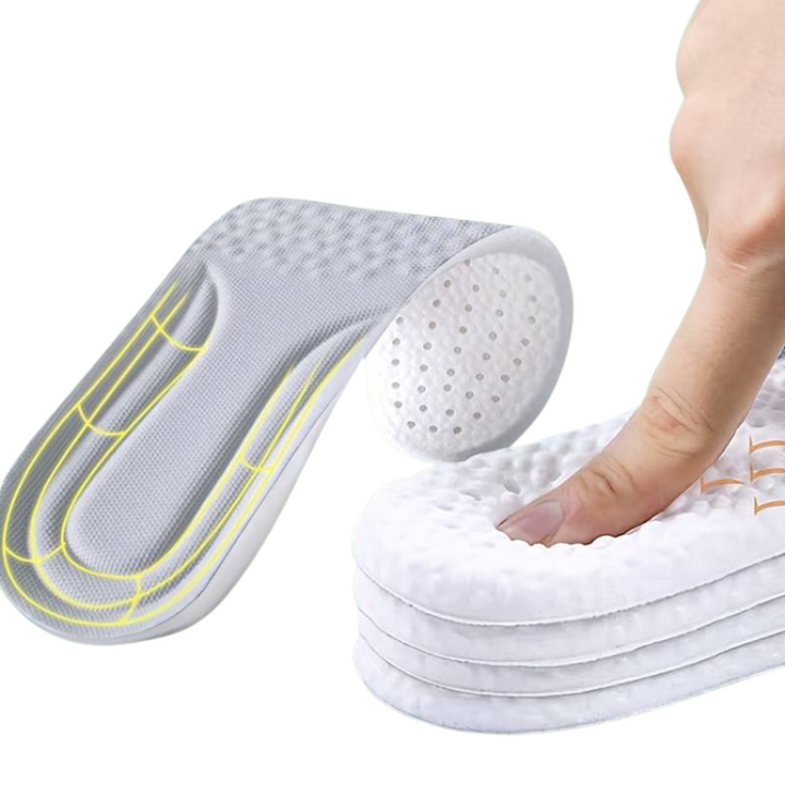 Orthopedic Memory Foam Insoles - FootEase-Grey-3-3.5-The Livary