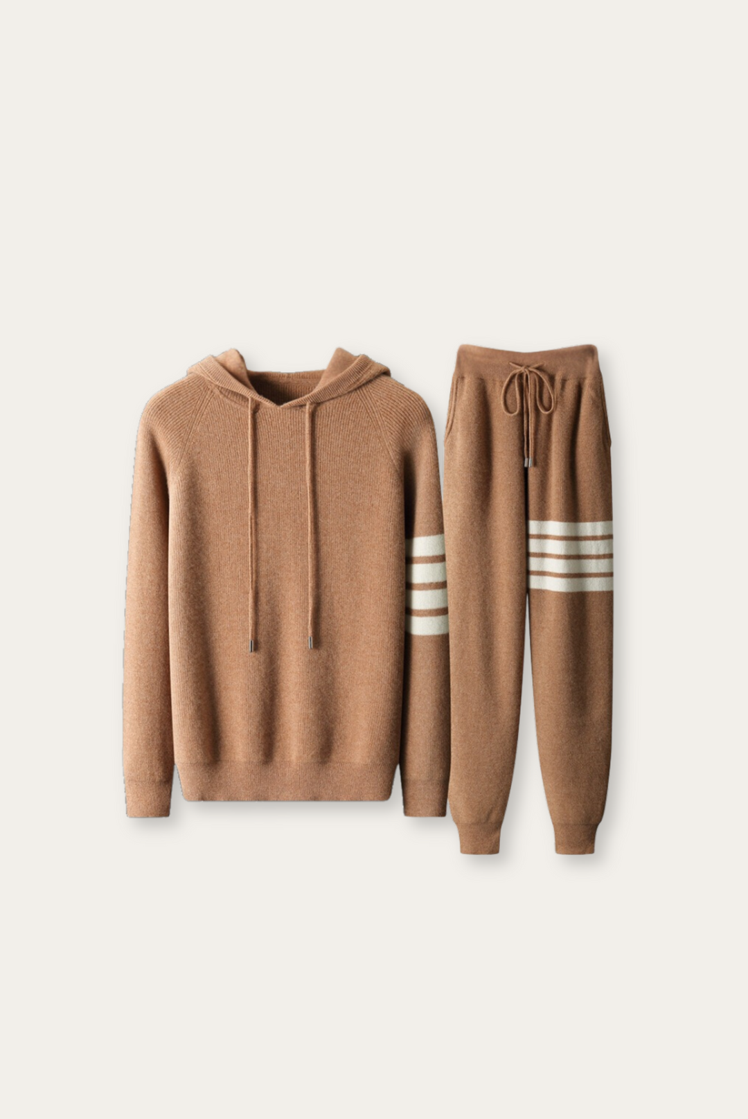 Men's Merino Wool Jogging Set – Lorenzo-XS-The Livary