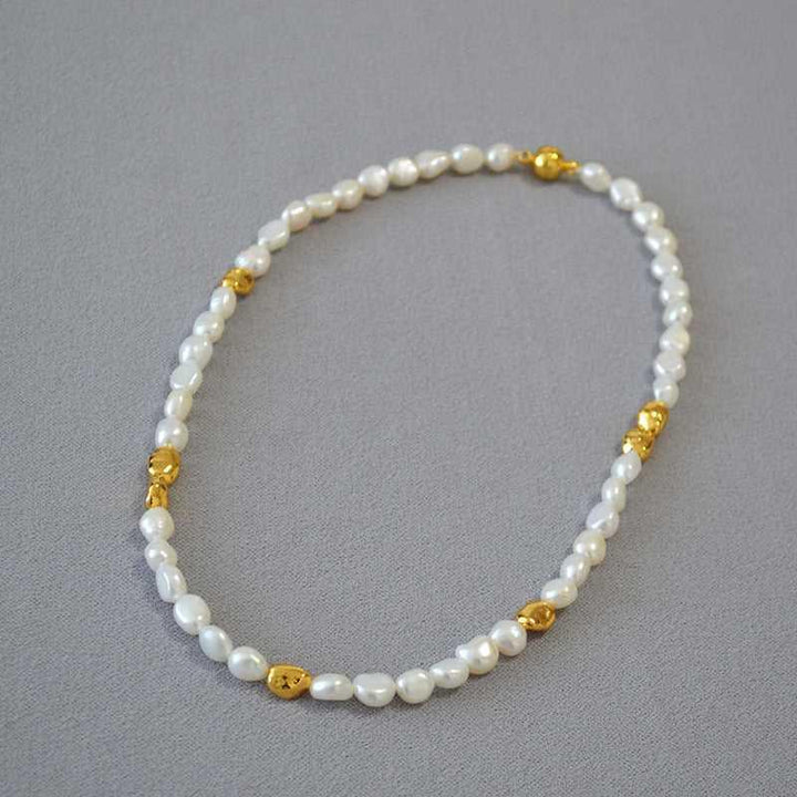 UniqueGlow Pearl Necklace - Elodie-The Livary
