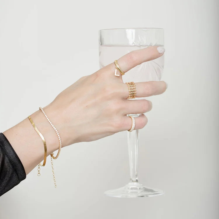 Stylish Iced Bracelet - Lumia-The Livary