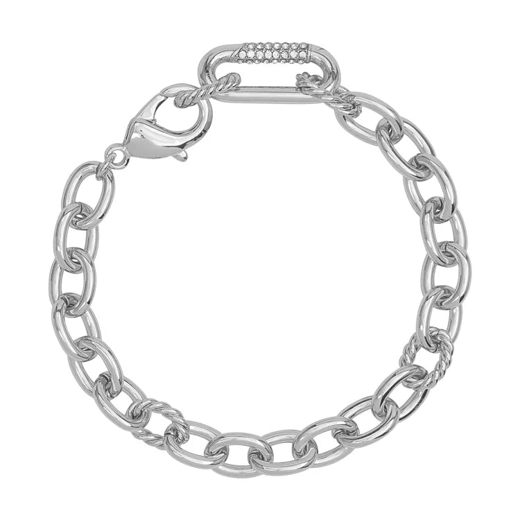 Classic Link Bracelet - Elisander-Silver-The Livary