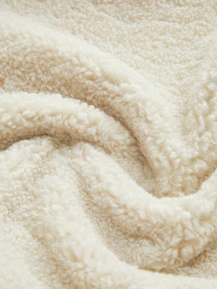 Comfortable Ladies Teddy Coat - Aveline-S-The Livary