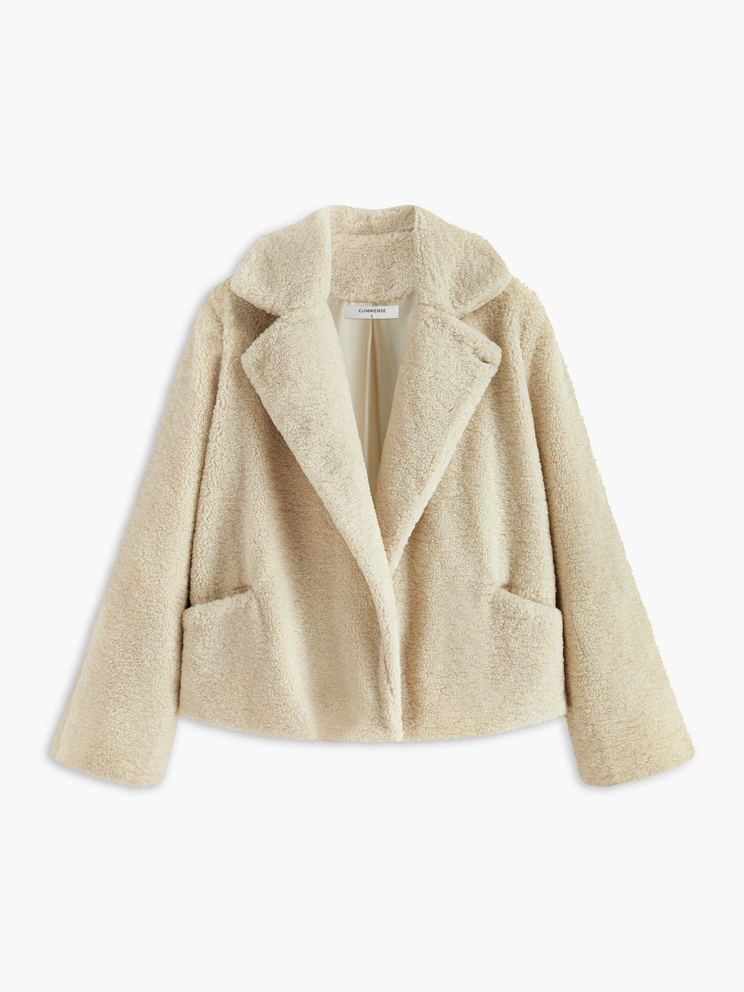 Comfortable Ladies Teddy Coat - Aveline-S-The Livary