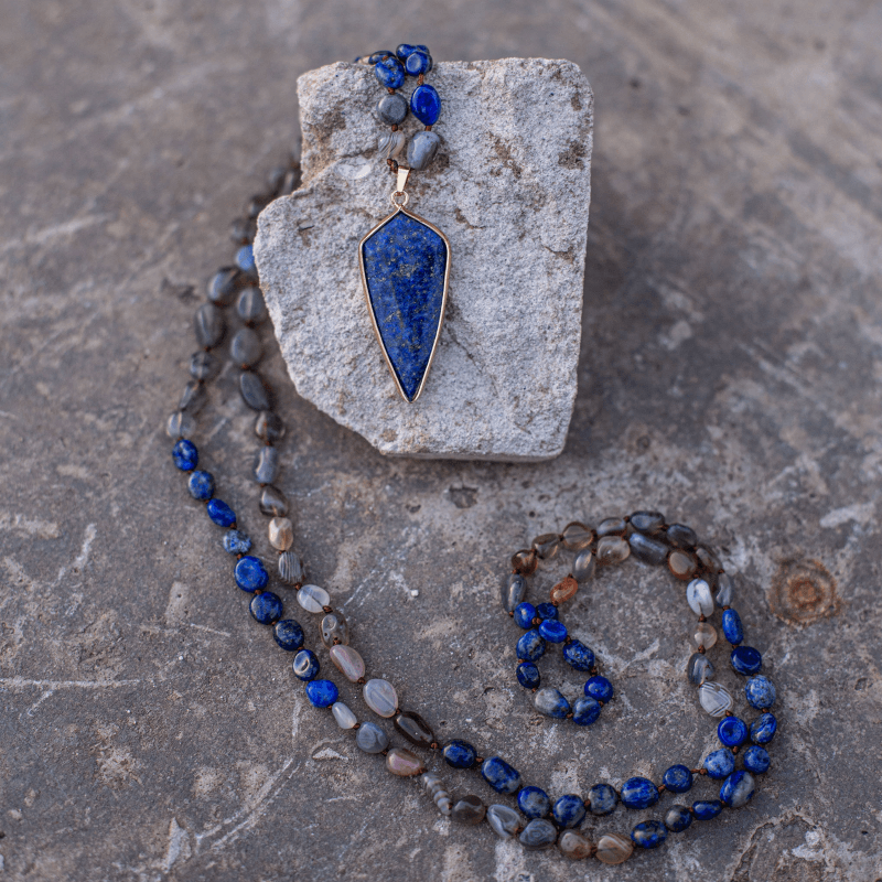Protective Mala Necklace - Aurealis-The Livary
