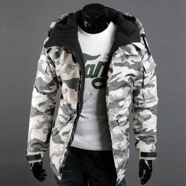 Camouflage Jacket for Men - Rafael-White-S-The Livary