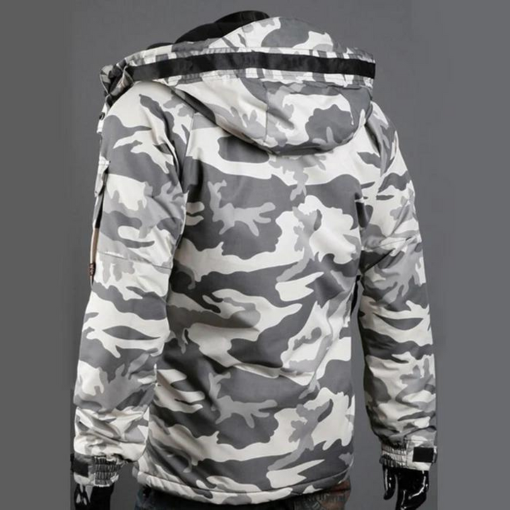 Camouflage Jacket for Men - Rafael-White-S-The Livary