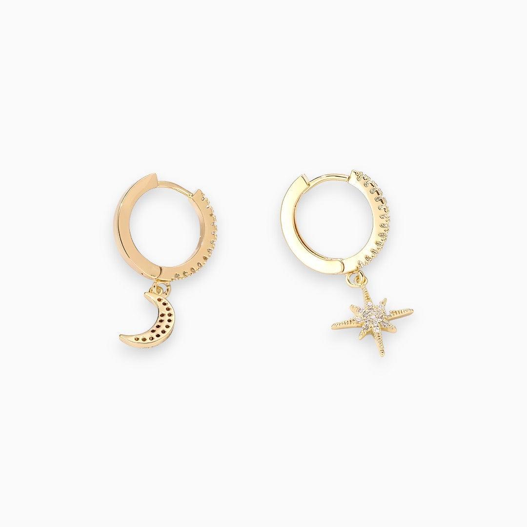 Twilight Sparkle Earrings - Lyra-Gold-The Livary