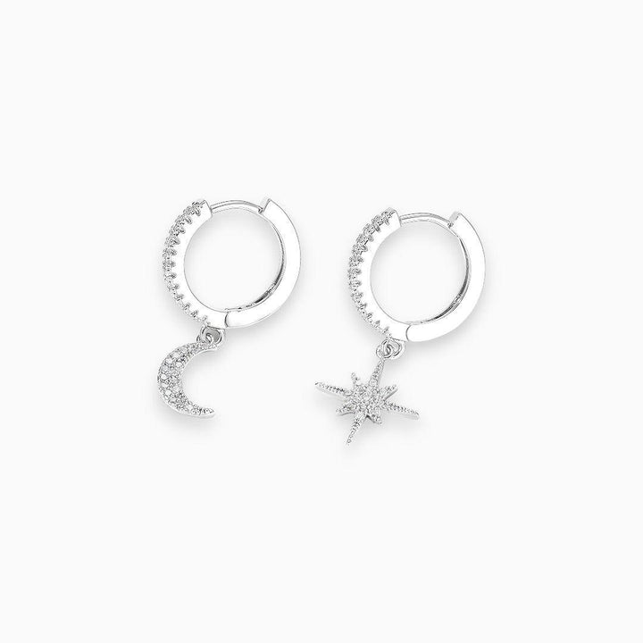 Twilight Sparkle Earrings - Lyra-Silver-The Livary