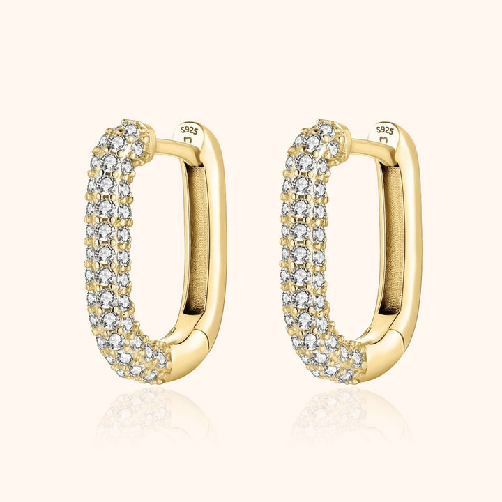 Radiant Earrings - Lucienne-Gold-The Livary