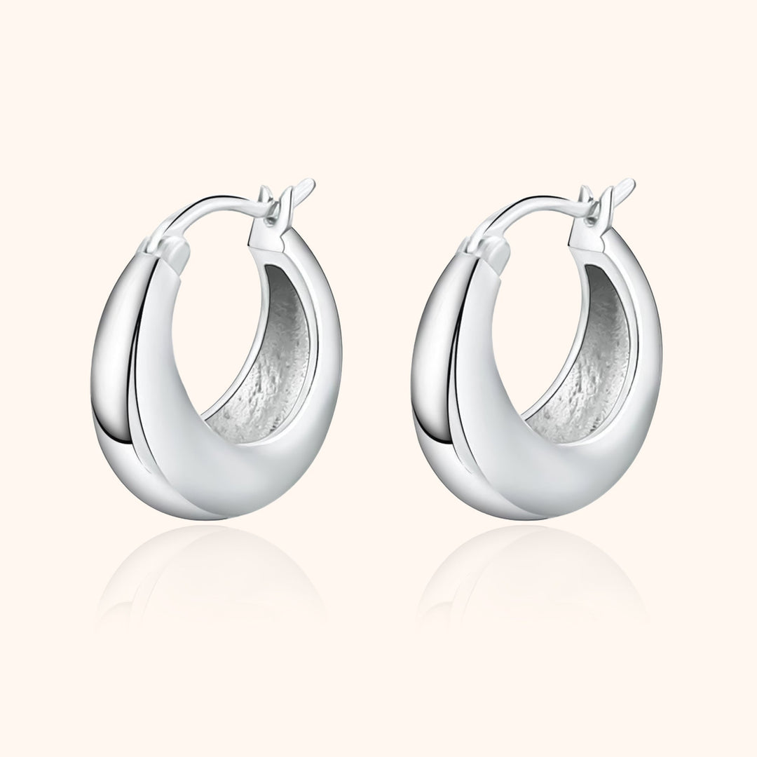 Timeless Earrings - Isolde-Silver-The Livary