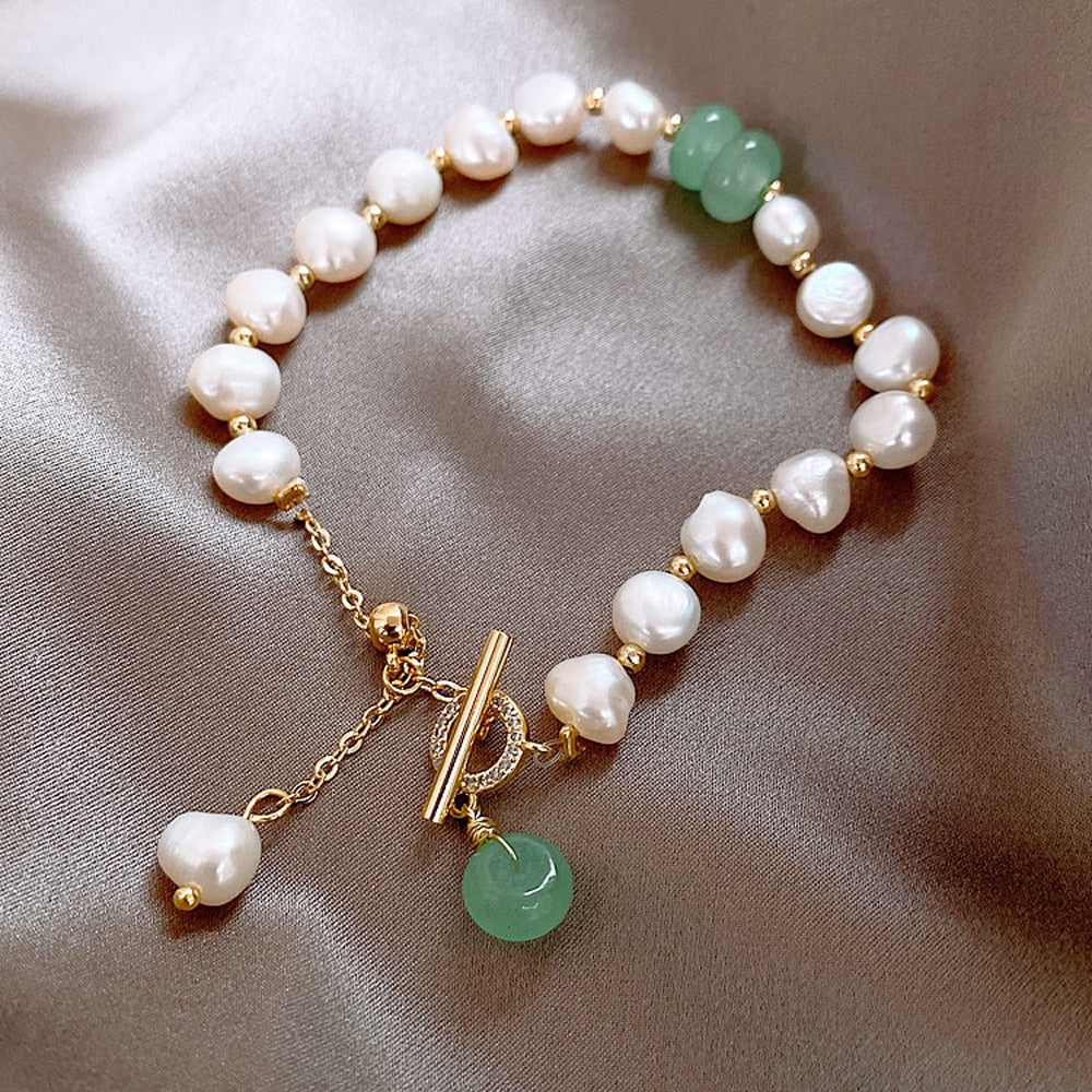 Stylish Ocean Pearl Adventure Bracelet - Ariel-The Livary