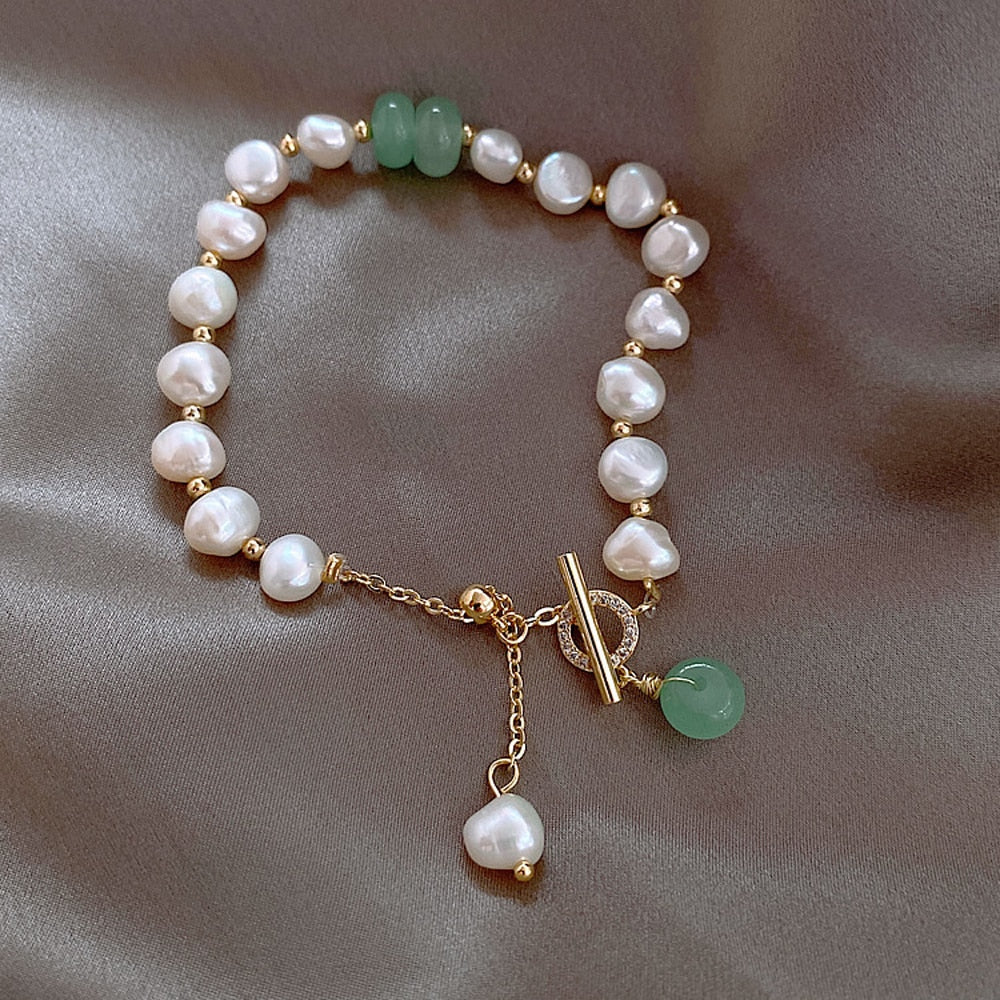 Stylish Ocean Pearl Adventure Bracelet - Ariel-The Livary