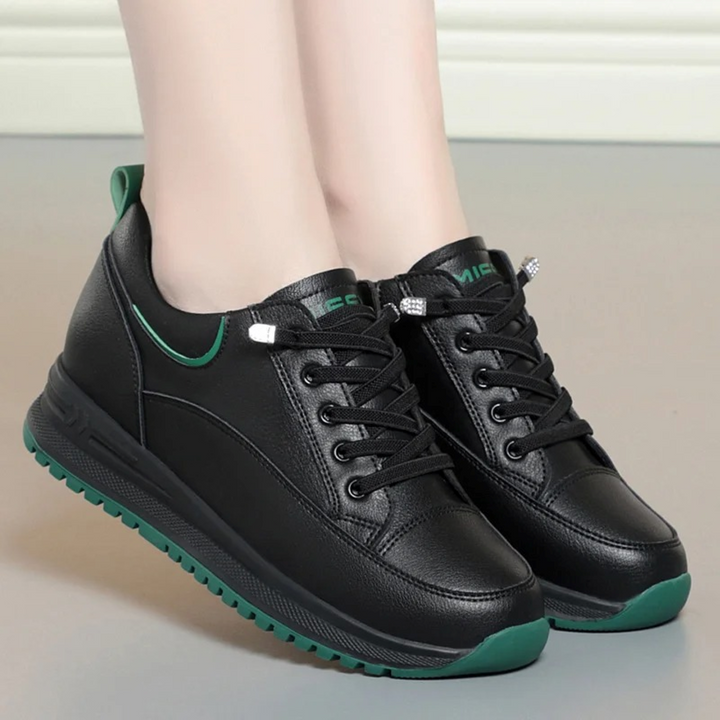 Learning Fireproof Waterproof Women's Shoes - TerraShield-Black-2.5-The Livary