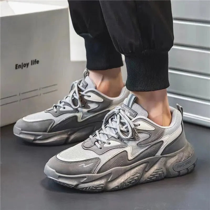 Trendy Lightweight Water-Repellent Hiking Shoes - TrailEase-Grey-6-The Livary