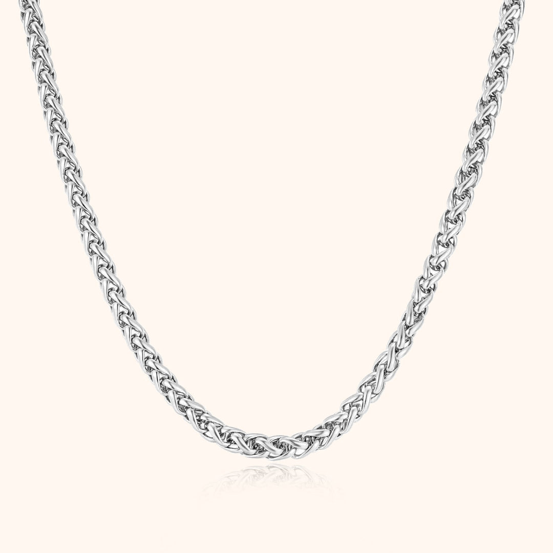 Cool Men's Necklace - Fortis-Silver-The Livary