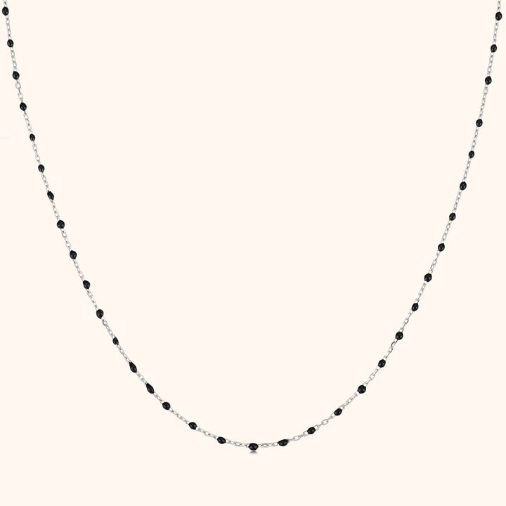 Mystical Pearl Necklace - Lyra-Silver-The Livary