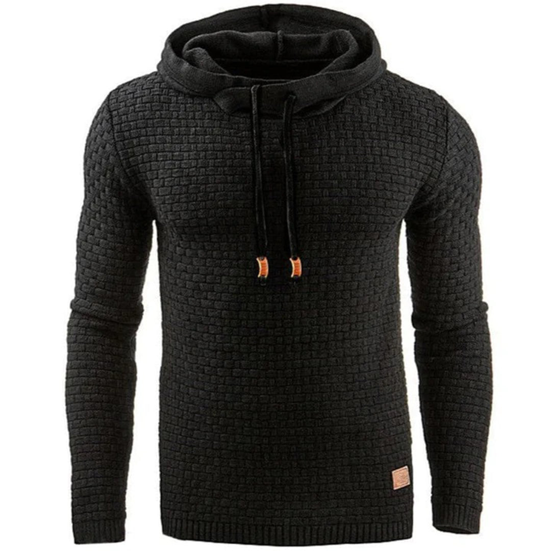 Casual Sweater for Men - Noah-Black-XS-The Livary