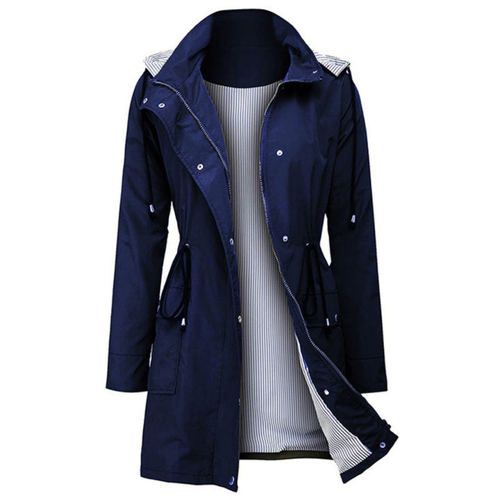 Trendy Ladies Windbreaker - Viviane-Blue-S-The Livary