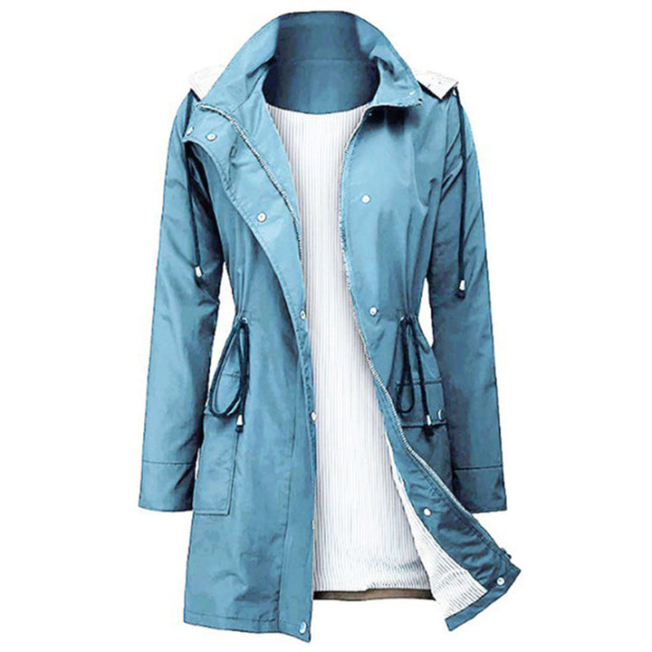 Trendy Ladies Windbreaker - Viviane-Heavenly blue-S-The Livary