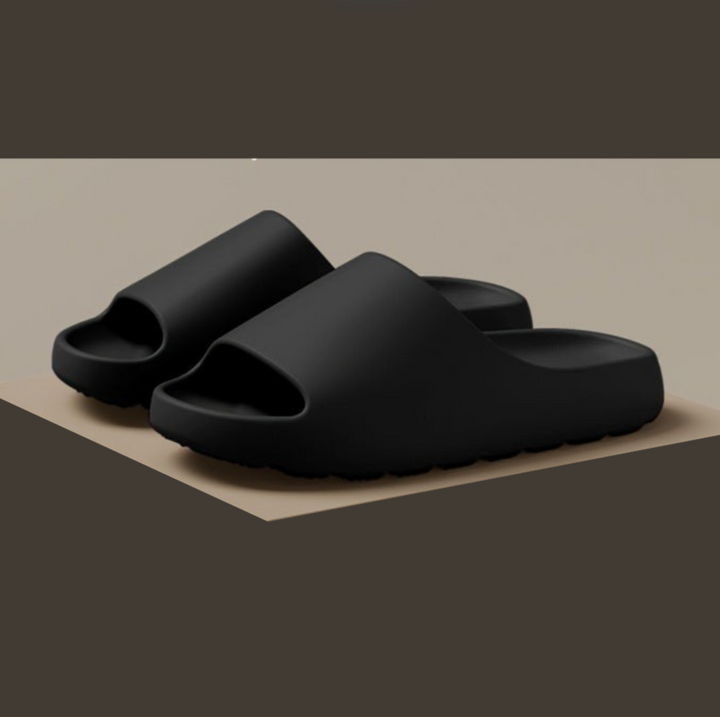 Comfortable & Waterproof Unisex EVA Slippers with Open Toe – Remy-Black-3.5-The Livary