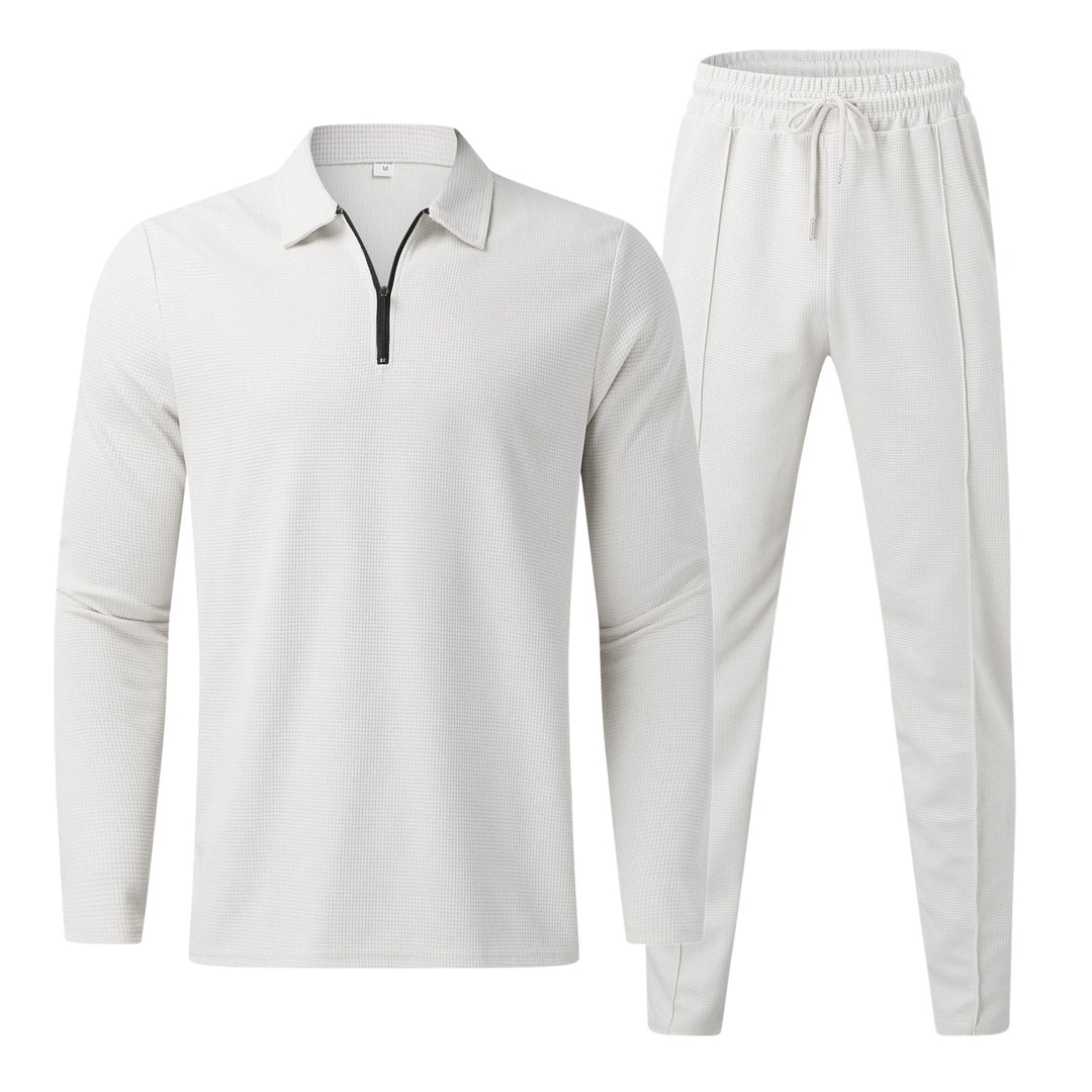 Men's Spring Set of Rayon and Cotton – Milan-White-S-The Livary