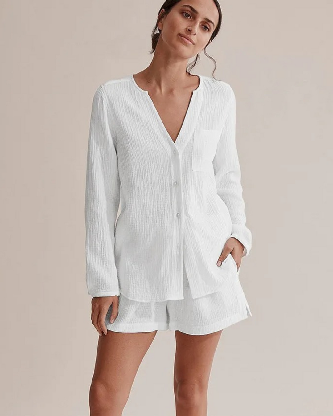 Stylish leisure two-piece for women – Nia-S-The Livary