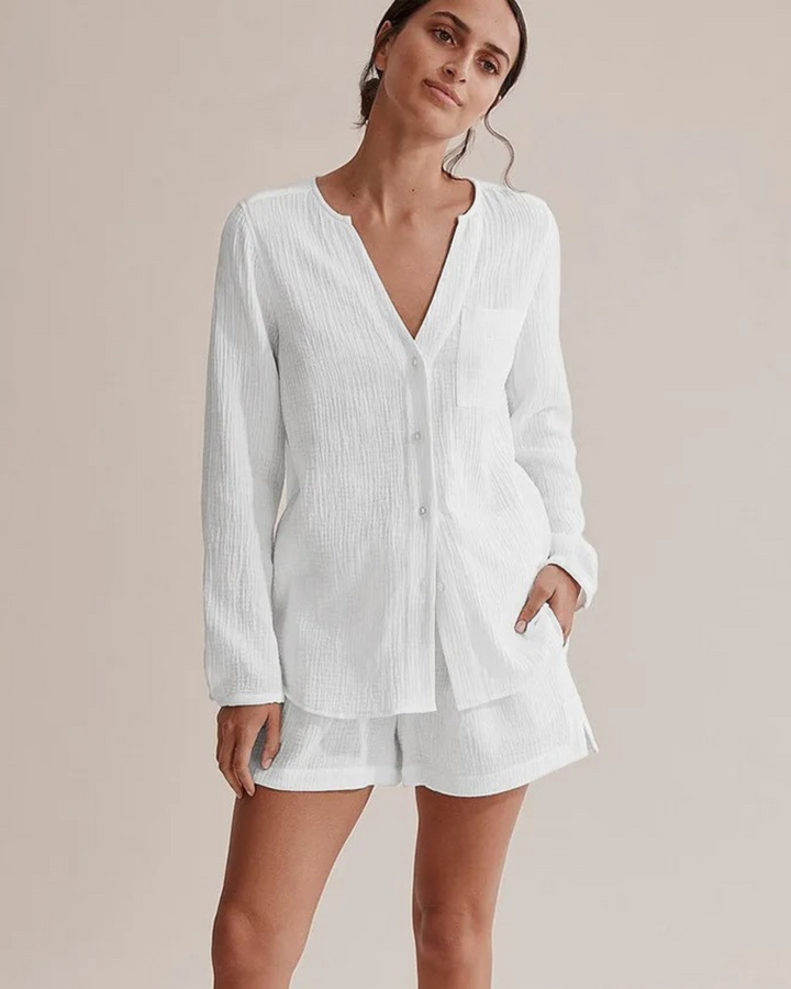 Stylish leisure two-piece for women – Nia-S-The Livary