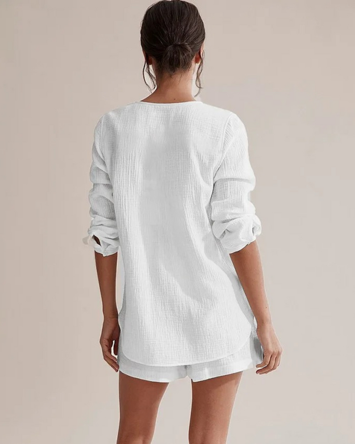 Stylish leisure two-piece for women – Nia-S-The Livary