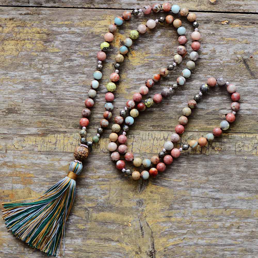 Heart-strengthening Mala - Seraphina-The Livary