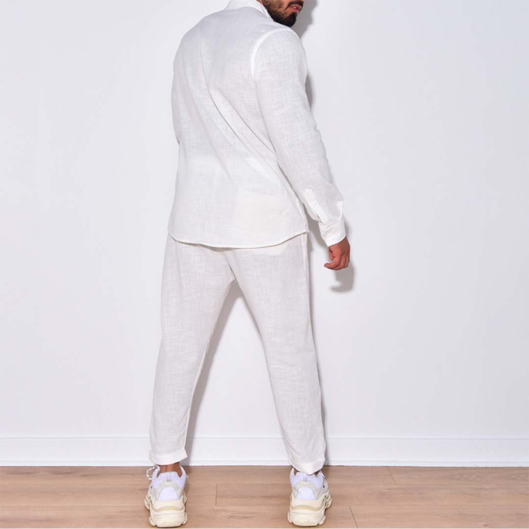 Kenbell - Casual 2-Piece Men's Set-S-The Livary