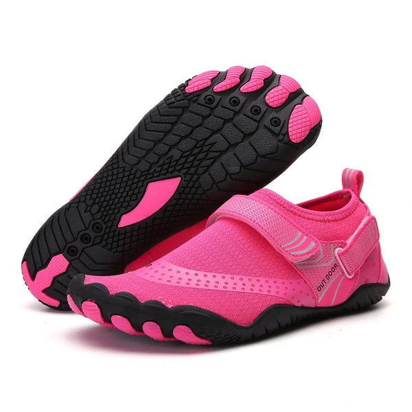 Unisex Barefoot Water Shoes – TrailFlex-Pink-5-The Livary