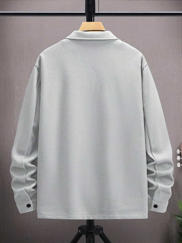 Casual Men's Jacket with Flap Pockets - Ruben-XS-The Livary