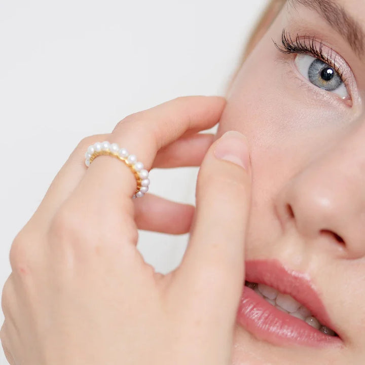 Pearl Ring of Refinement - Amaris-Gold-5-The Livary