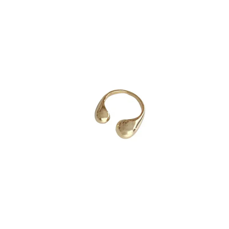 Minimalist Adjustable Ring - Elise-Gold-The Livary